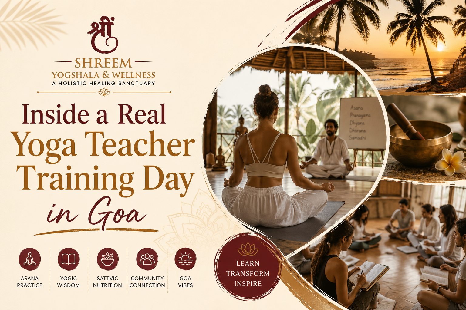 200 Hour Yoga Teacher Training in Goa - Shreem Yogshala